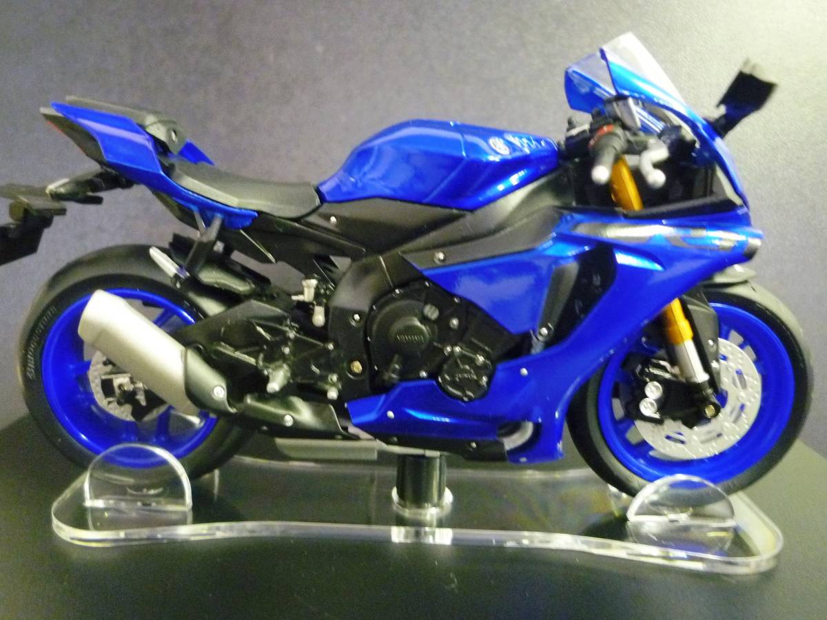 1/18　 YAMAHA YZF-R1 ヤマハ　YZF R1 ブルー　 CMモデル_画像2