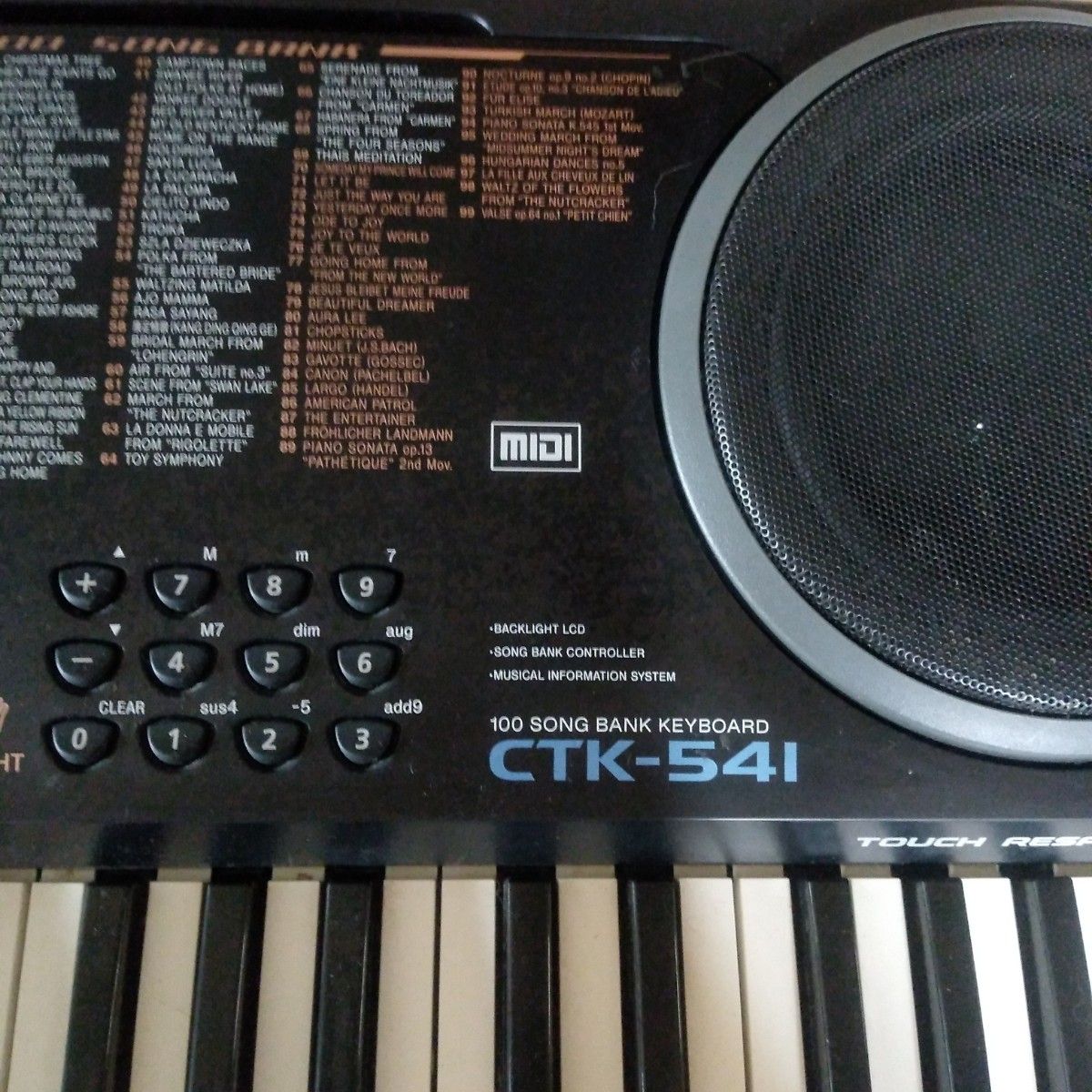 カシオ CTK-541 キーボード 100曲自動演奏 液晶画面|Yahoo カシオ CTK-541 キーボード 100曲自動演奏 液晶画面|Yahoo