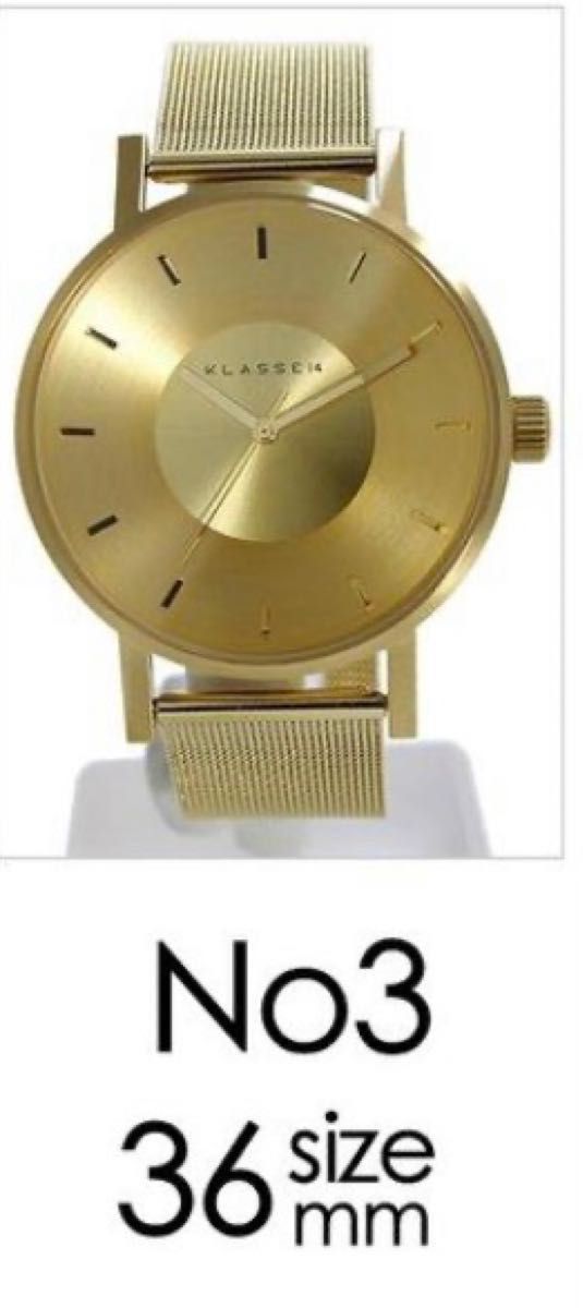 KLASSE14クラス14 腕時計 メンズ レディース VOLARE MARIO NOBILE  ゴールド+1腕時計