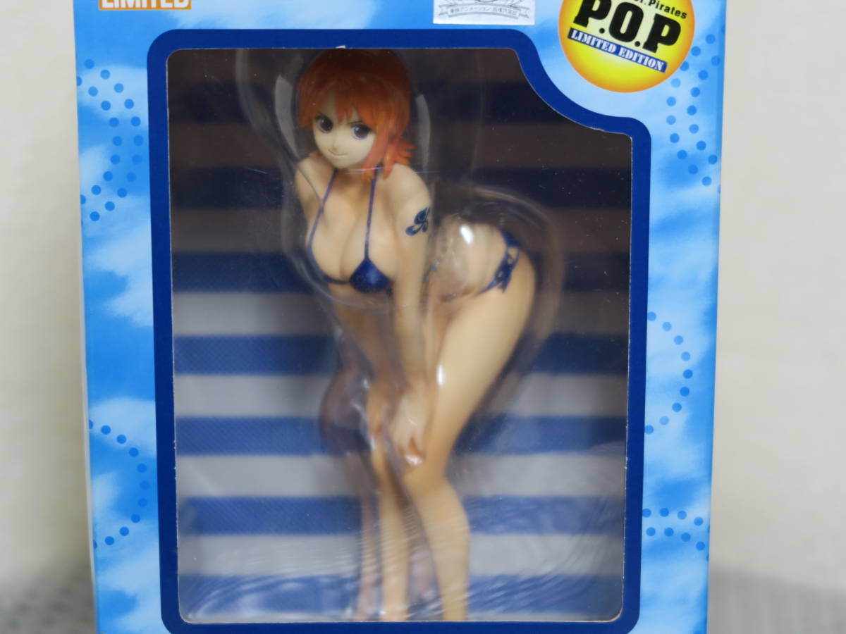 未開封的MegaHouse海賊王POP / P.O.P限量版Nami Ver.BLUE 1/8圖/國內正規貨 原文:未開封 メガハウス ワンピース POP/P.O.P LIMITED EDITION ナミ Ver.BLUE 1/8 フィギュア/国内正規品