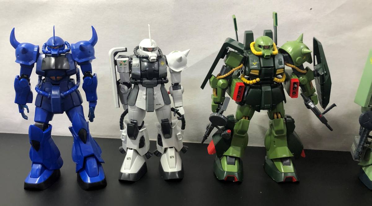 1T 1円～ 組立済 ガンプラ MG 1/100 ザクⅡ ゲルググ ガンキャノン ジムクゥエル フリーダムガンダム ガンダムMk-Ⅱ 他 ジャンク まとめ_画像5