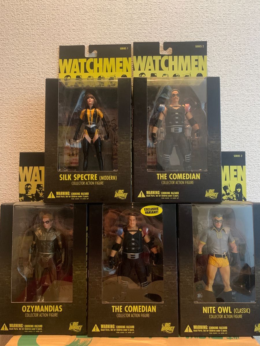 <未開封>「ウォッチメン」フィギュア 5点セット ウォッチメン Watchmen フィギュア 5点セット|Yahoo!フリマ(旧