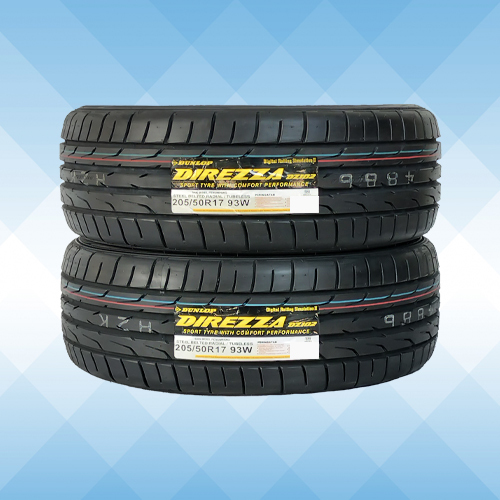 205/50R17 93W XL DUNLOP ダンロップ ディレッツァ DIREZZA DZ102 23年製 送料無料 2本税込 \22,400より 1_画像1