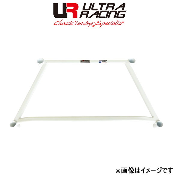 ウルトラレーシング フロントメンバーブレース フォード マスタング - LA4-3301 ULTRA RACING 補強_画像1