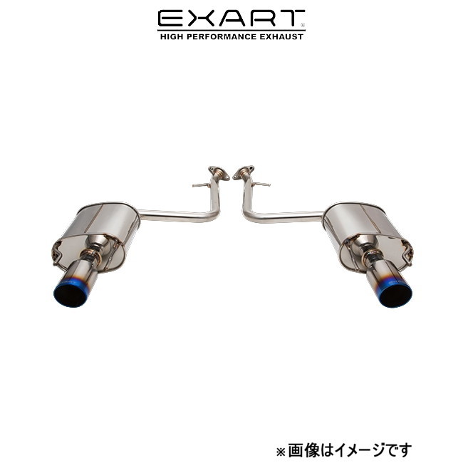 エクスアート ONE マフラー IS300/IS200t DBA-ASE30 EA02-LX104 EXART スポーツマフラー