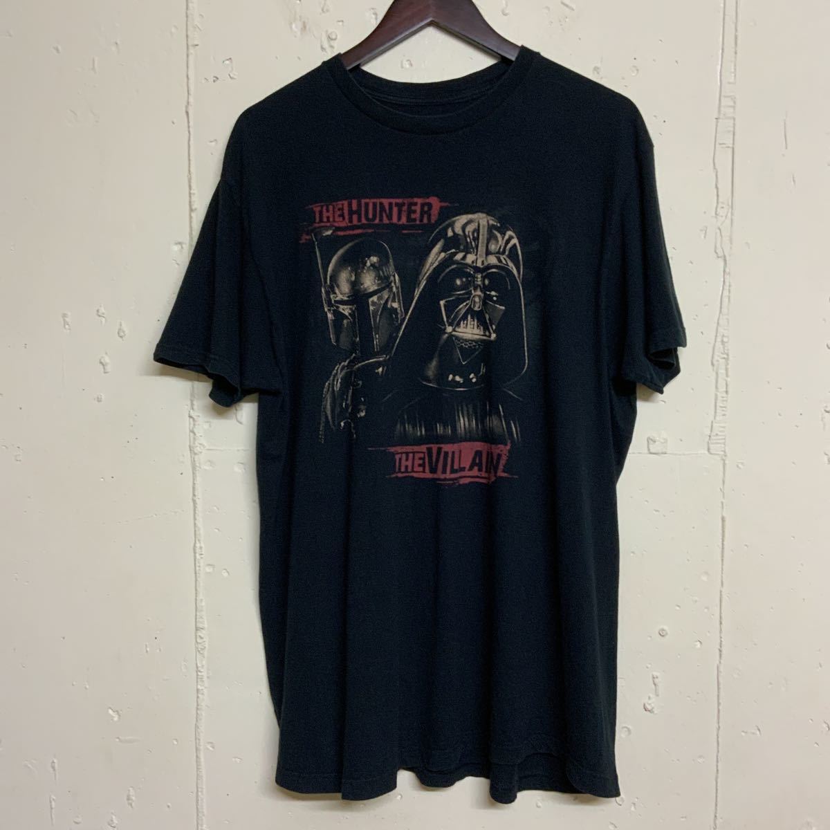 STAR WARSスターウォーズ半袖Tシャツ古着黒色ブラックメンズXL