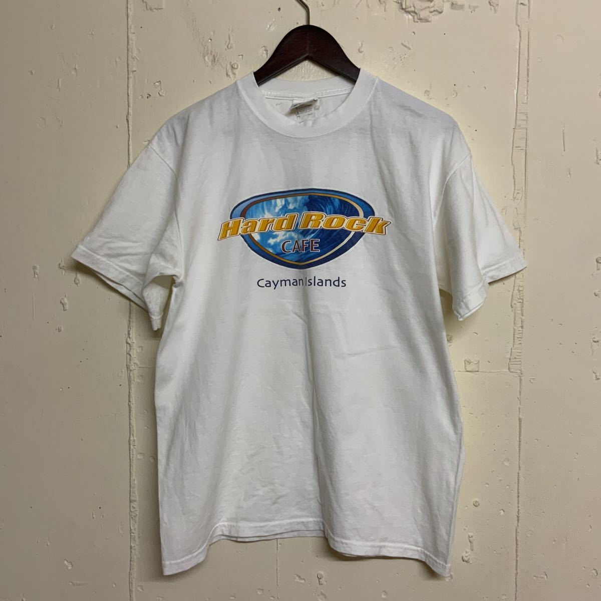 Hard Rock Cafeハードロックカフェ半袖Tシャツ古着白色ホワイト_画像1