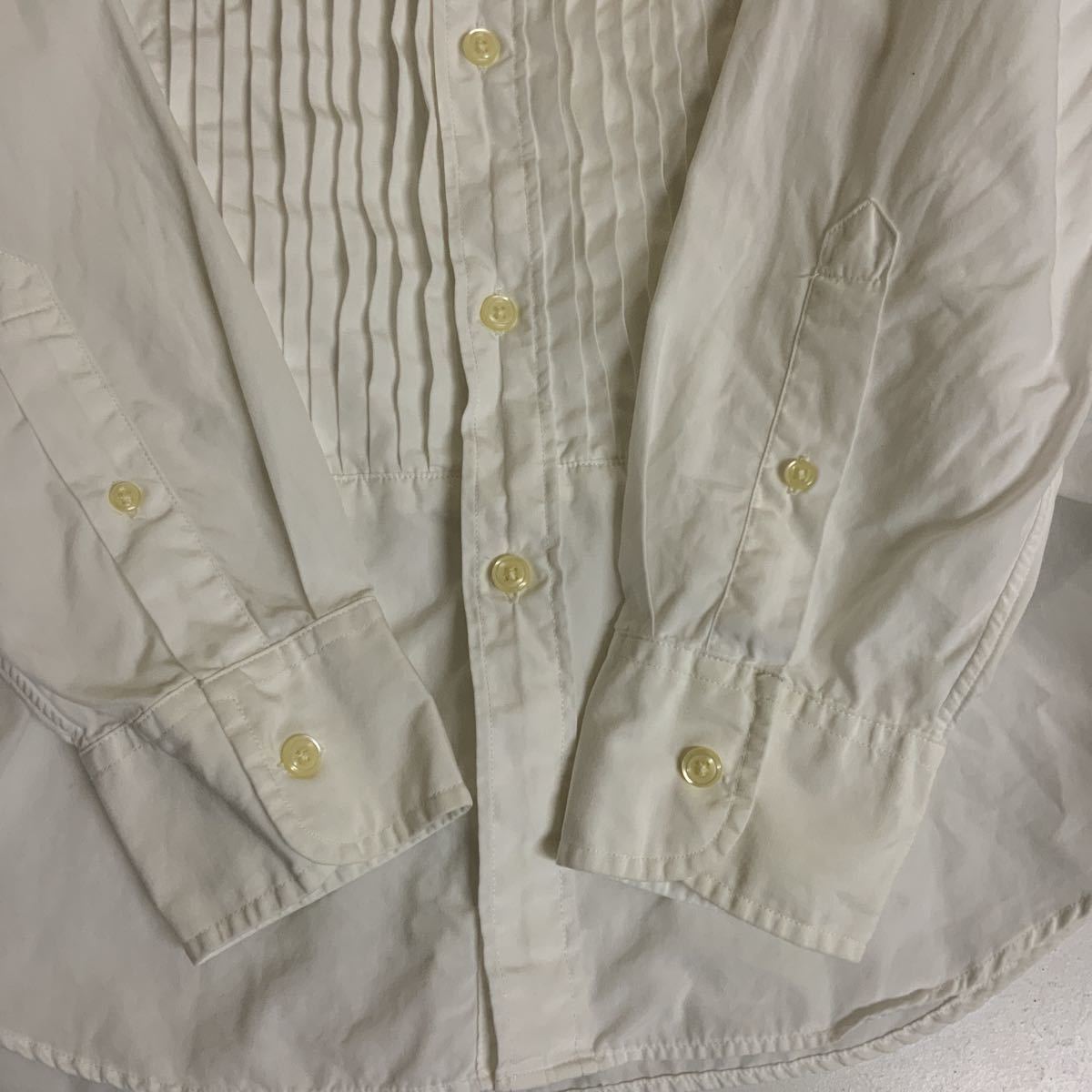 J CREW J クルー長袖フリルシャツ古着メンズS白色|Yahoo!フリマ J CREW J クルー長袖フリルシャツ古着メンズS白色|Yahoo!フリマ