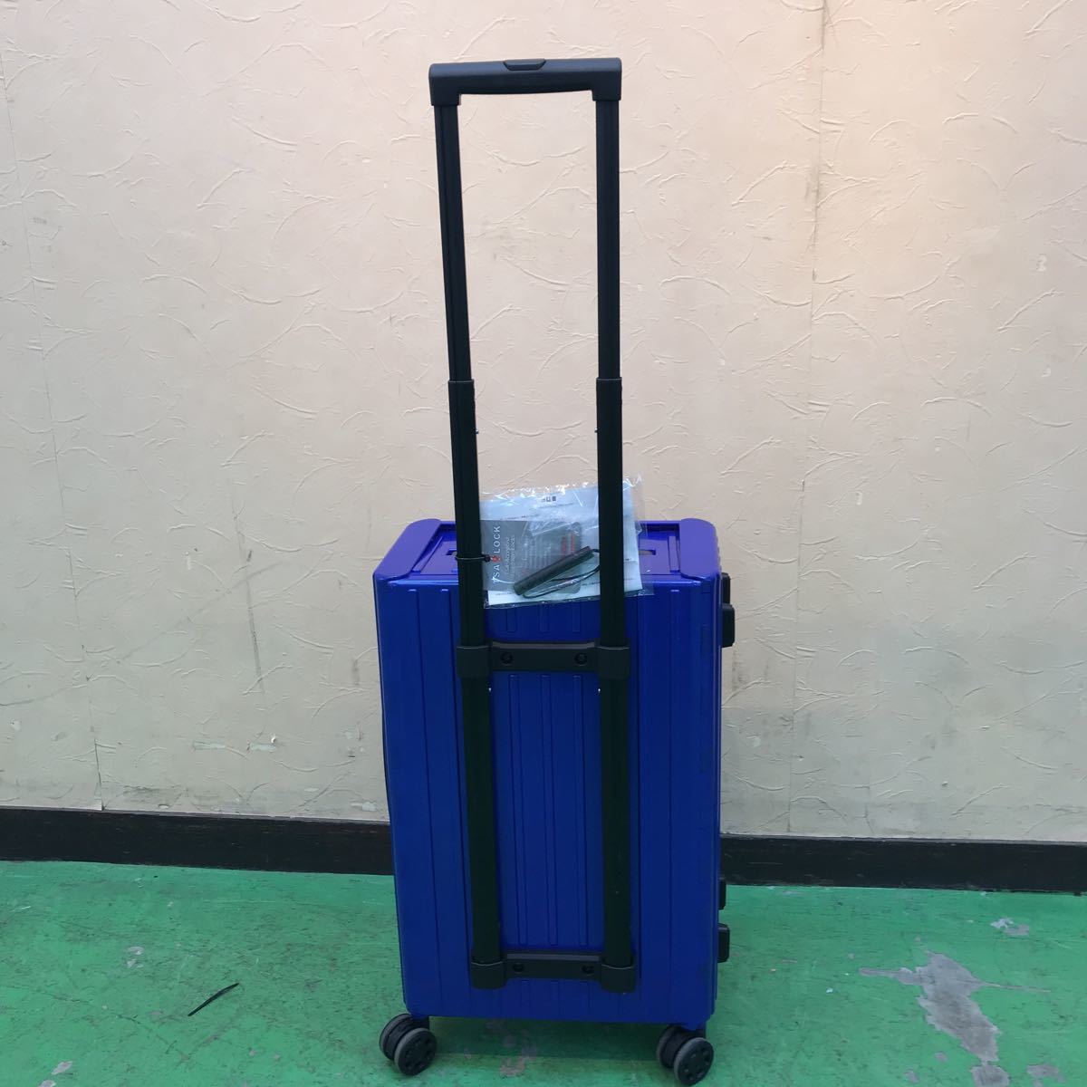  голубой складной Carry кейс дорожная сумка машина внутри принесенный возможно текущее состояние товар 