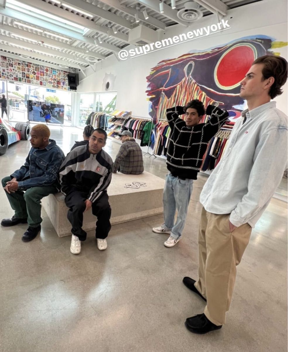 Supreme Quilt Stitch Sweater Black Medium シュプリーム Supreme Quilt Stitch Sweater Black Medium シュプリーム