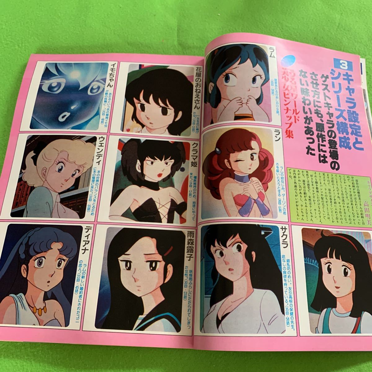 アニメージュ☆1982年10月号☆うる星やつら☆原作/ふくやまけいこ