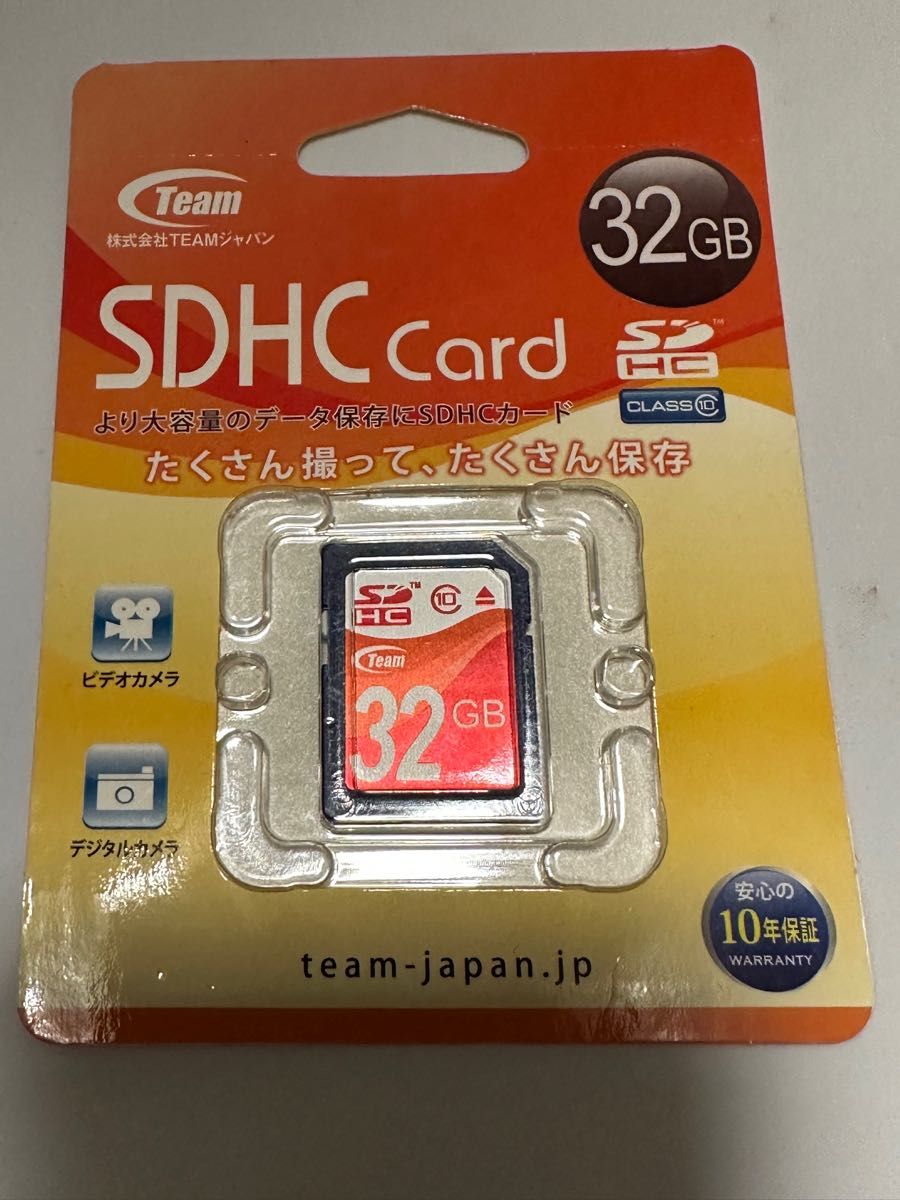 株式会社TEAMジャパン SDHC Card 32GB