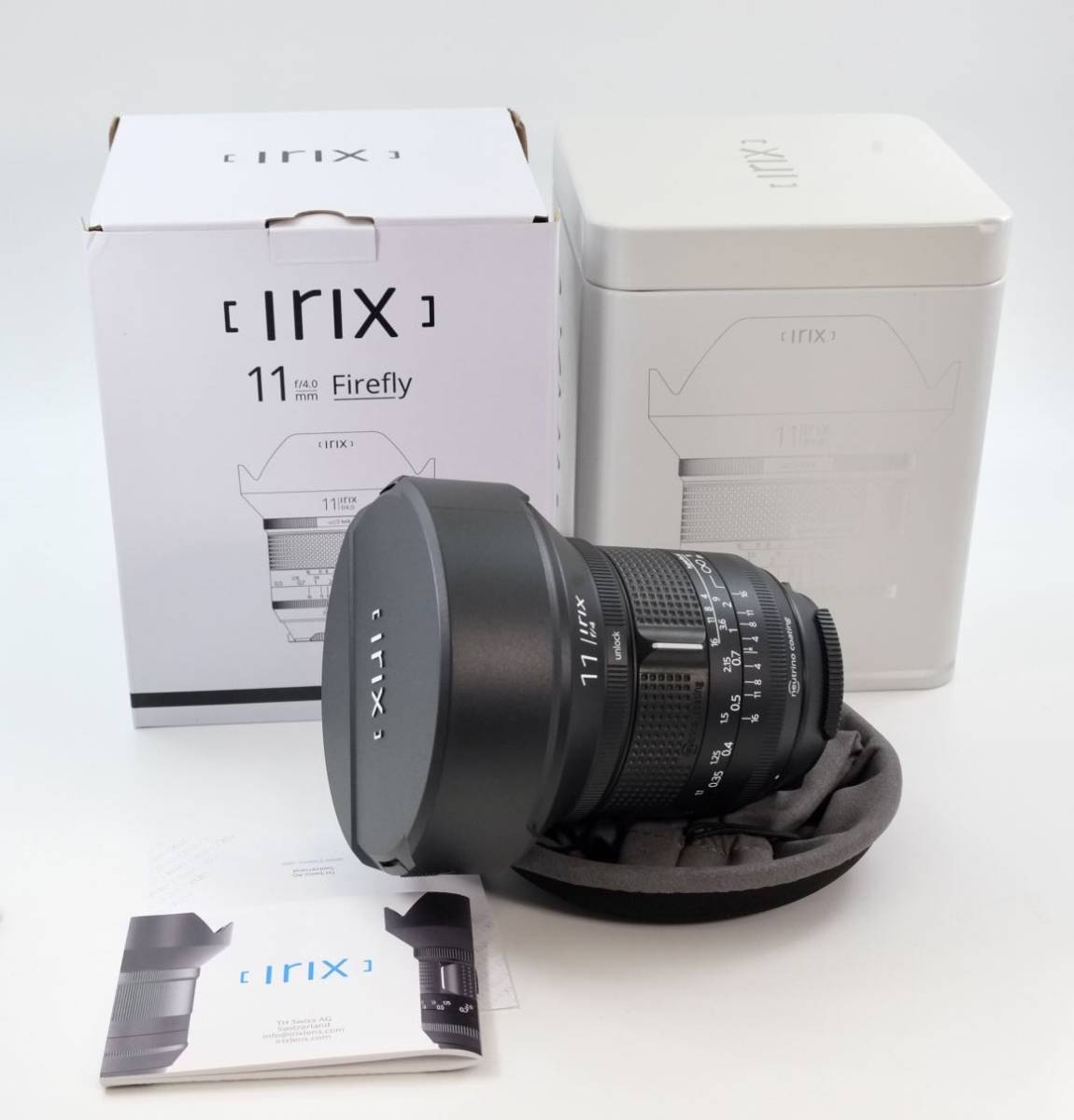 Irix Irix Firefly アイリックス　11mm f4 Canon キヤノン EFマウント用レンズ
