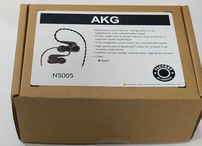 大きな割引 【未使用品】AKG カナルイヤホン アーカーゲー N5005