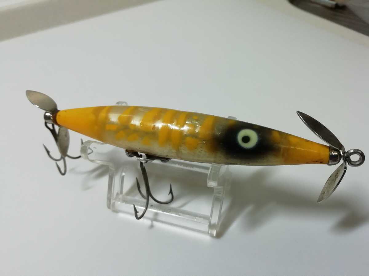 激レア オールド へドン ダイイングフラッター Y-REF スミスカラー 反射板 レアカラー OLD HEDDON SMITH 検 バルサ50 バグリー ストーム_画像5