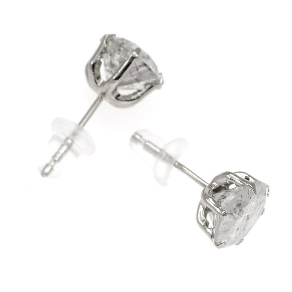 新品 Pt900 ダイヤモンド ピアス 3.345ct G/I I3 G/Fair