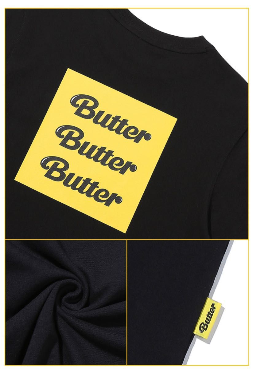 BTS butter Tシャツ  T-shirt black M size