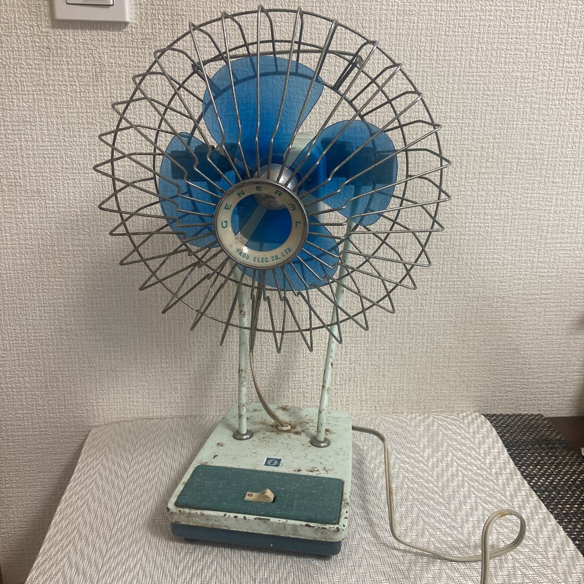昭和レトロ 扇風機 GENERAL アンティーク-