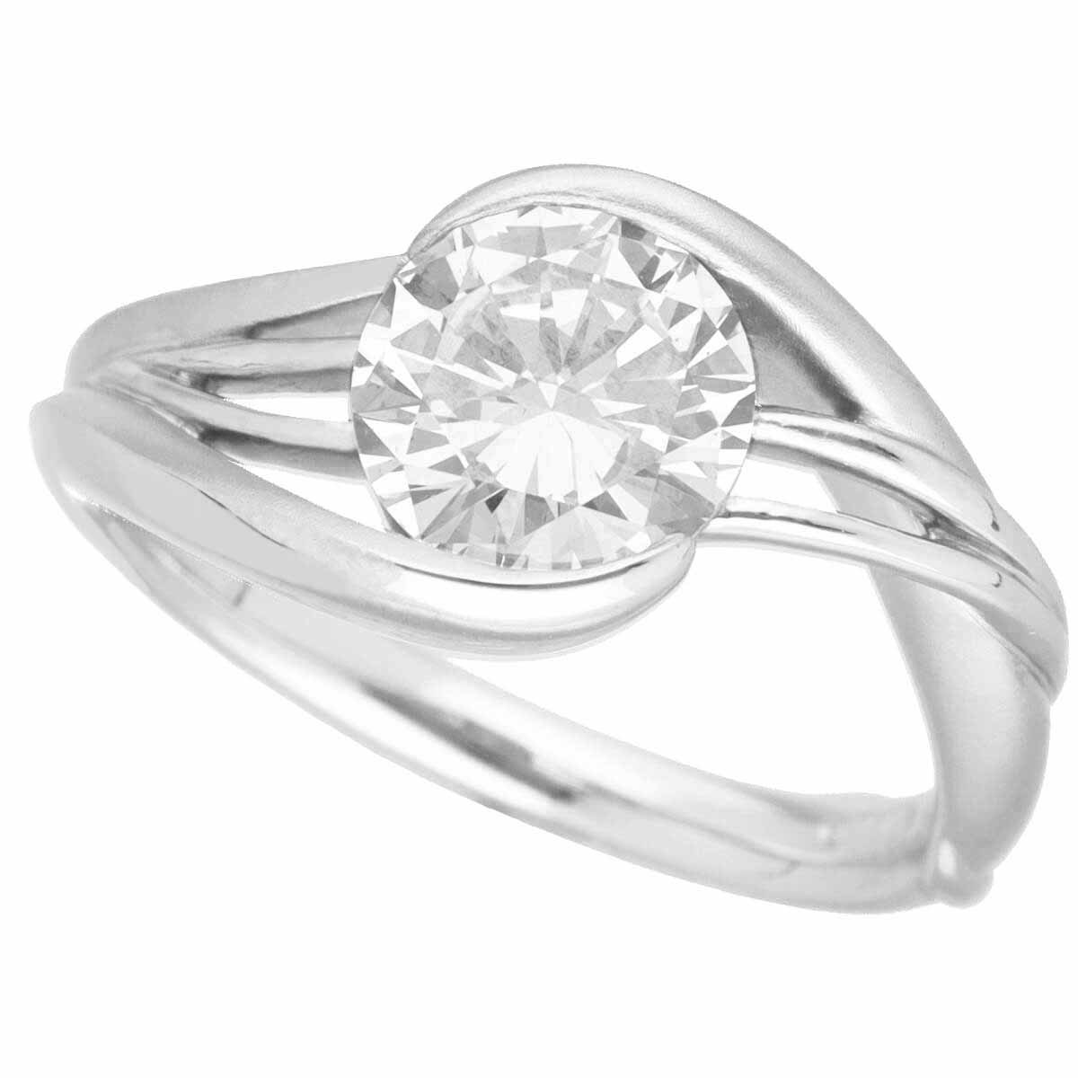 素敵でユニークな 安い 婚約指輪 結婚指輪 CGL H&C 3EXカット VVS1