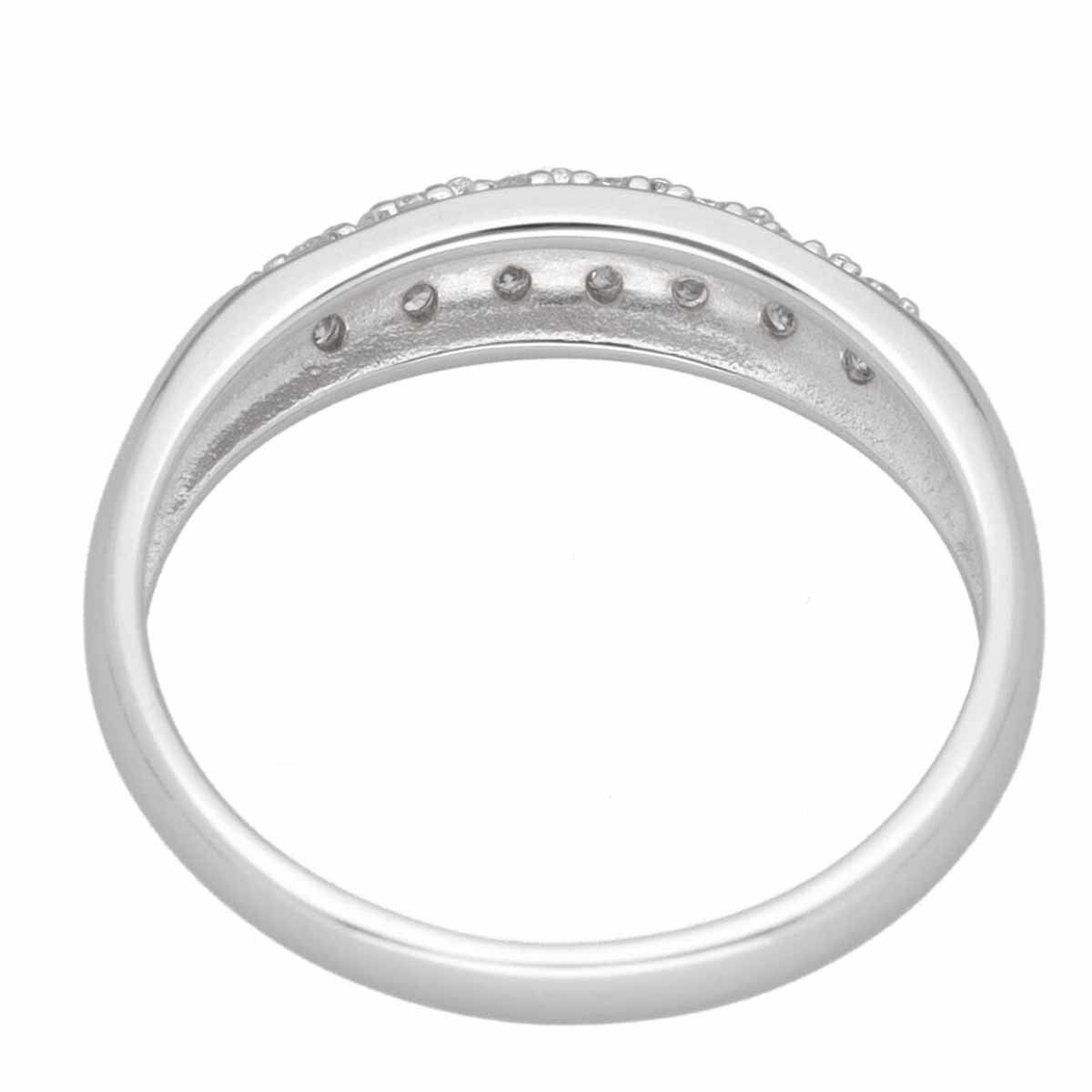 Folli Follie Folli Follie diamond (0.16ct) ring 750 K18 WG white gold Japan size approximately 10 number #50