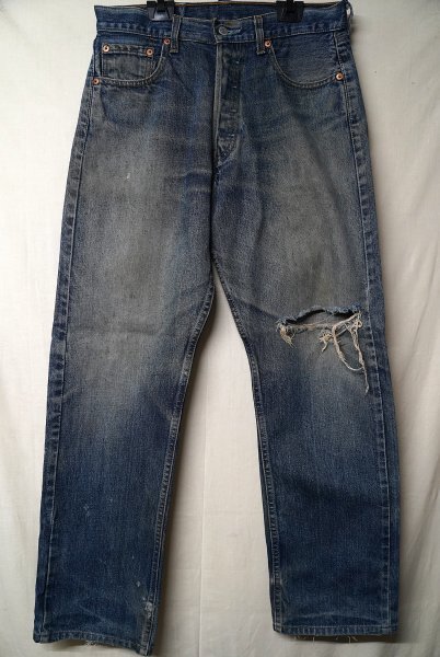 ◆激ヒゲクラッシュ！◆Levi's リーバイス 509-03 ボタンフライ デニムパンツ◆W31◆