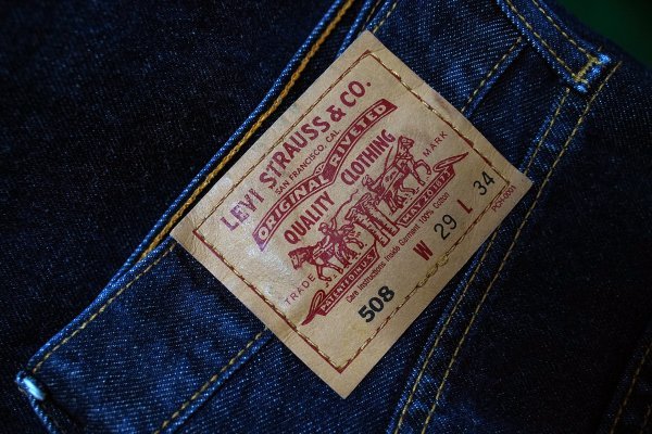 ◆濃紺美品◆Levi's リーバイス 508 デニムパンツ ジーンズ◆W29◆_画像3