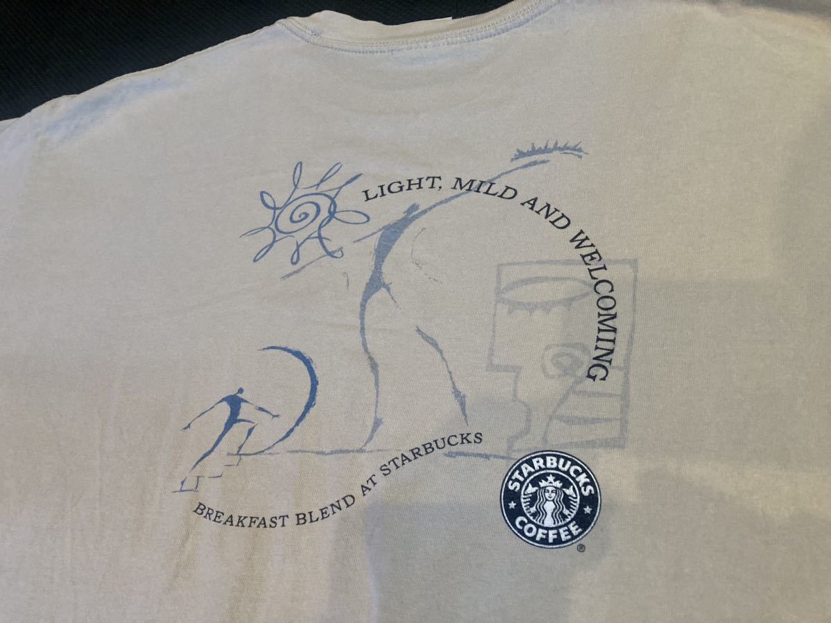 Vintage Starbucks promo shirt 1 スターバックスコーヒー　スタバ　Tシャツ 企業物