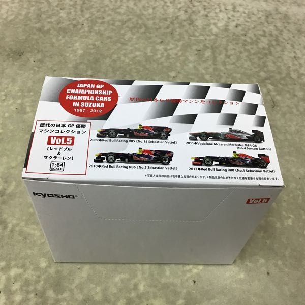 1円〜 未開封 京商 1/64 歴代の日本GP優勝マシンコレクション vol.5