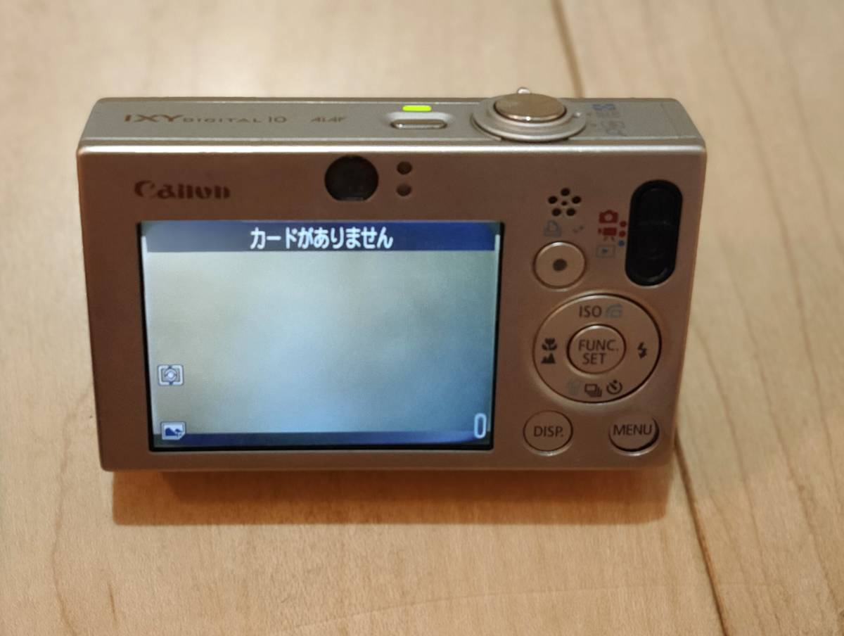 キャノン Canon IXY Digital 10 デジタルカメラ PC1228 本体 バッテリ