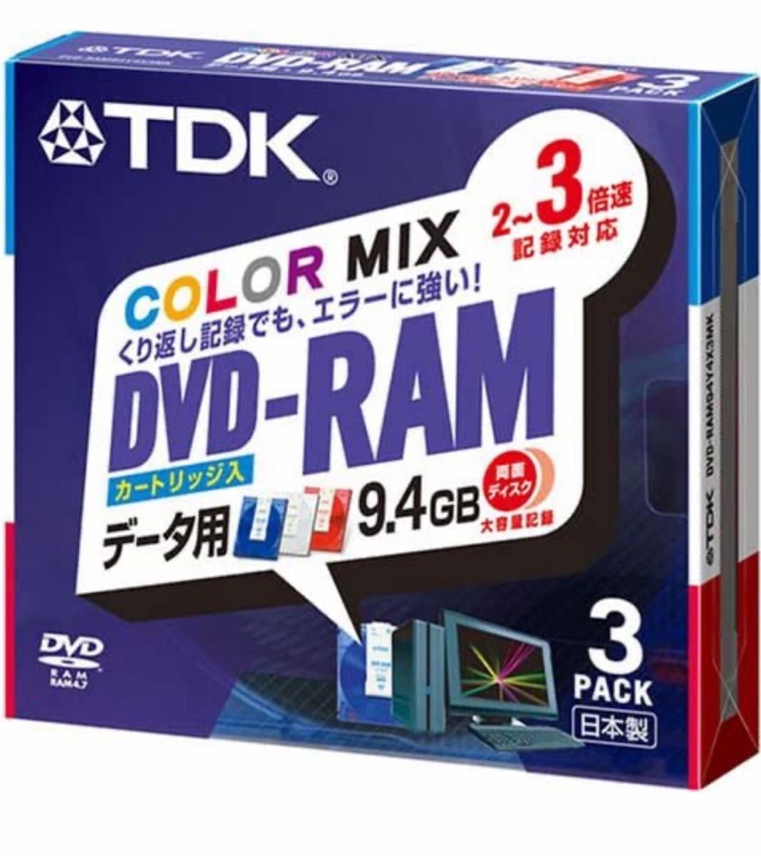 TDK  DVD-RAM  9.4GB