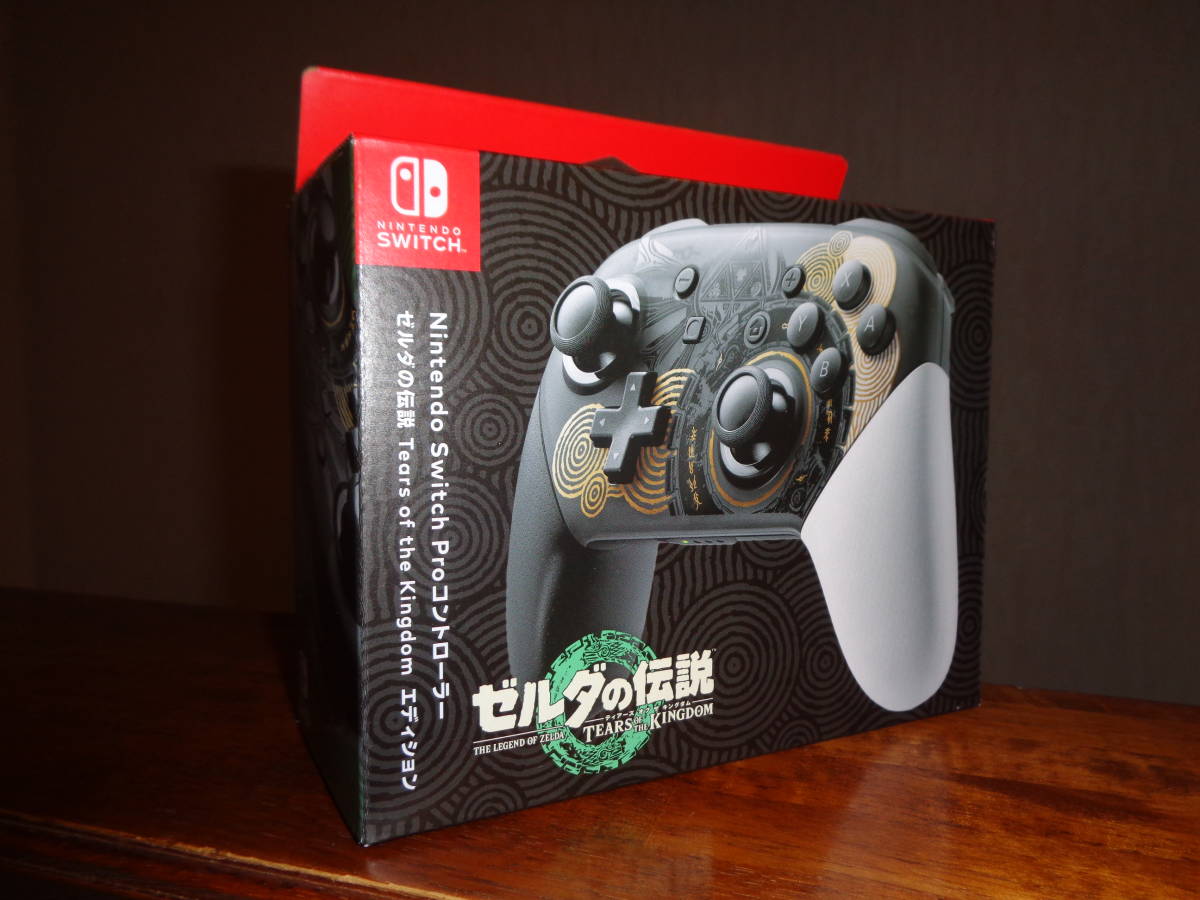 任天堂純正品】Nintendo Switch Proコントローラー ゼルダの伝説