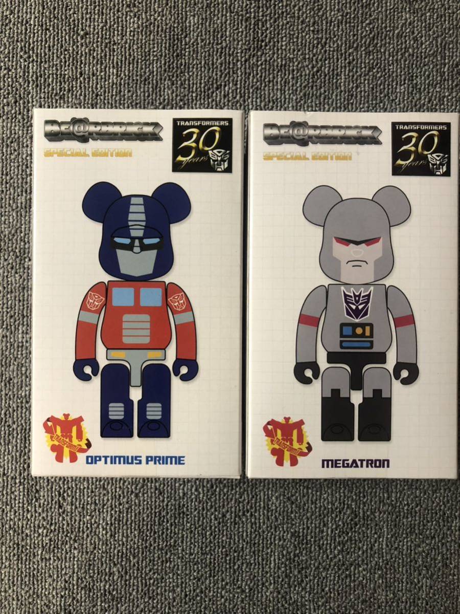 【日本限定モデル】 BE@RBRICK MEDICOM TOY ベアブリックトランスフォーマー 30years SPECIAL EDITION オプティマスプライム メガトロン 2体セット 映画 未開封 キューブリック、ベアブリック 【日本限定モデル】 BE@RBRICK MEDICOM TOY ベアブリックトランスフォーマー 30years SPECIAL EDITION オプティマスプライム メガトロン 2体セット 映画 未開封 キューブリック、ベアブリック