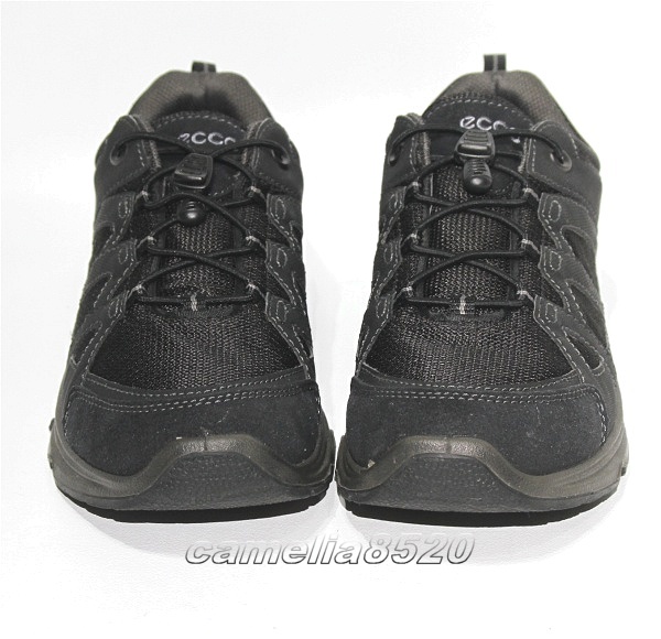  eko -ECCO LIGHT IV 836023 low cut trekking shoes Gore-Tex black 38 size approximately 24~24.5cm use barely Gore-Tex lady's 