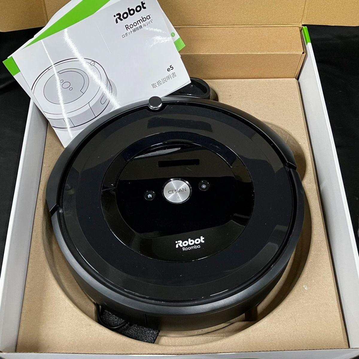 AGM524T iRobot アイロボットRoomba e5 ルンバロボット掃除機ブラック