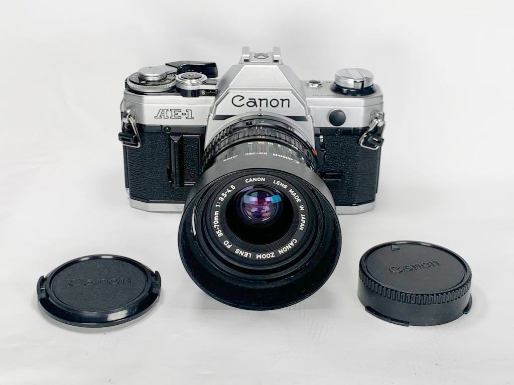代引き不可】 【ジャンク品】Canon AE-1 / NewFD 35-70mm f3.5-4.5
