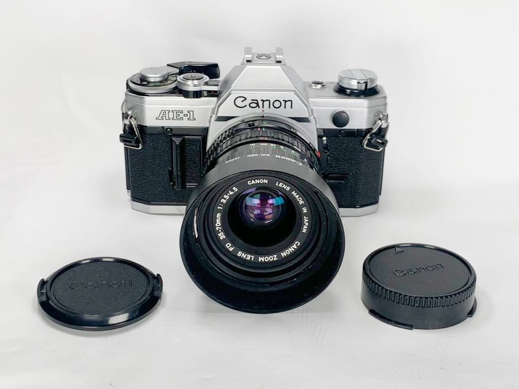 爆売り！ 【ジャンク品】Canon AE-1 / NewFD 35-70mm f3.5-4.5