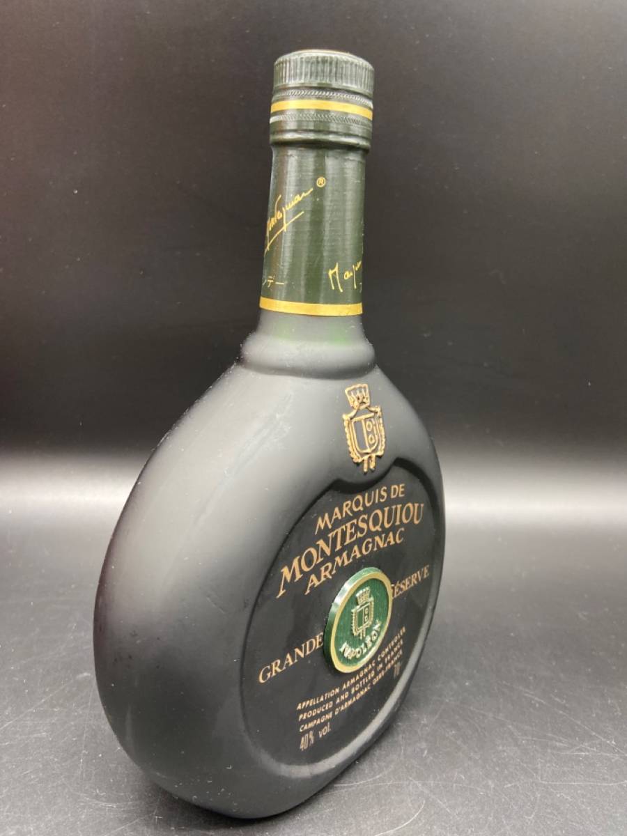 J193〔未開栓〕 古酒 MARQUIS DE MONTESQUIOU ARMAGNAC モンテスキュー