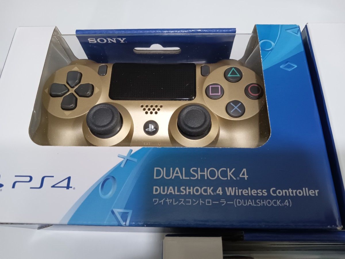 3個セットPS4 ワイヤレスコントローラー DUALSHOCK4 新品 ゴールド