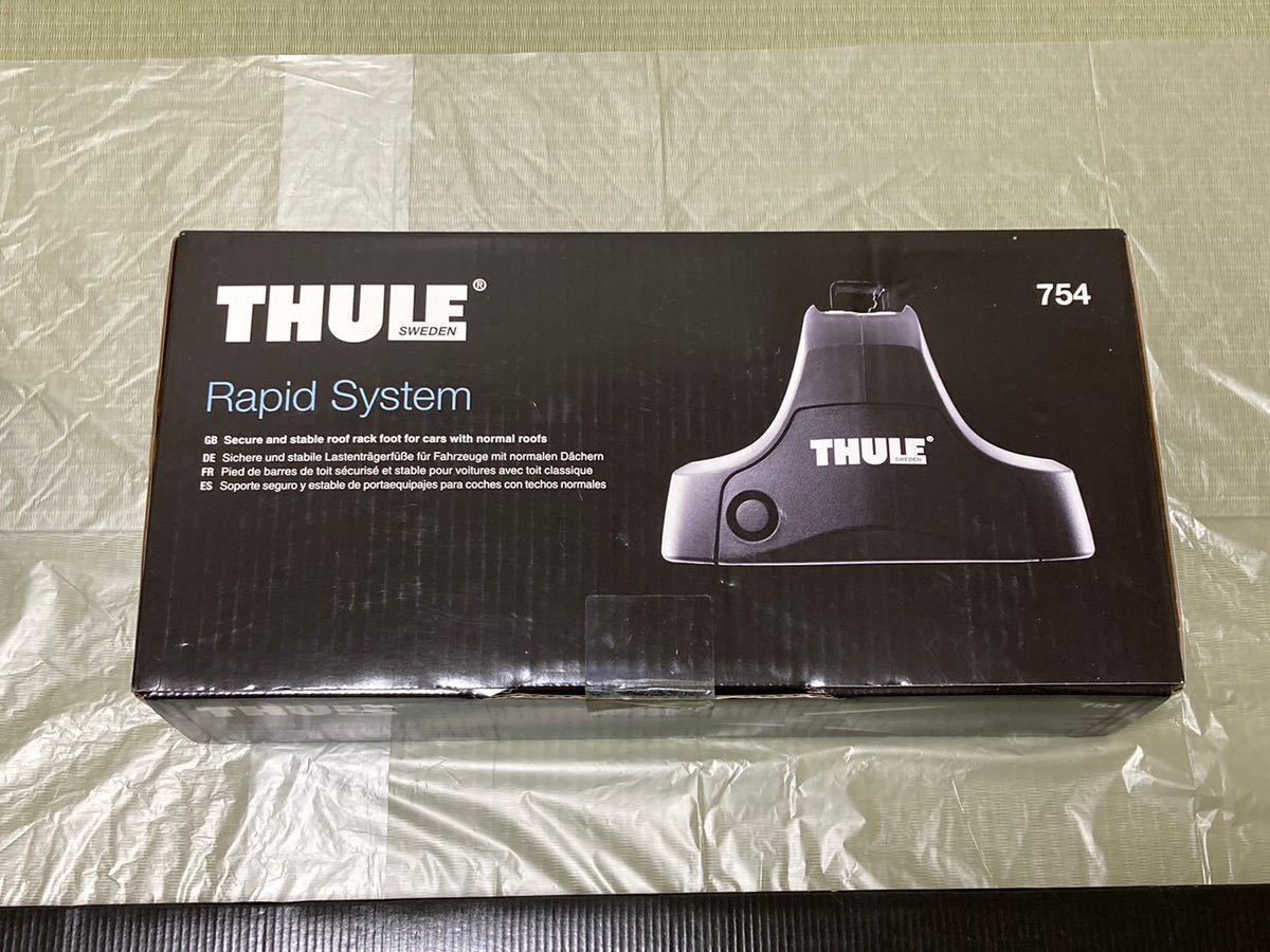 thule ベースキャリア トヨタ プリウス 30系 ZVW30 754 769 1566 生産終了品 新品未使用_画像3