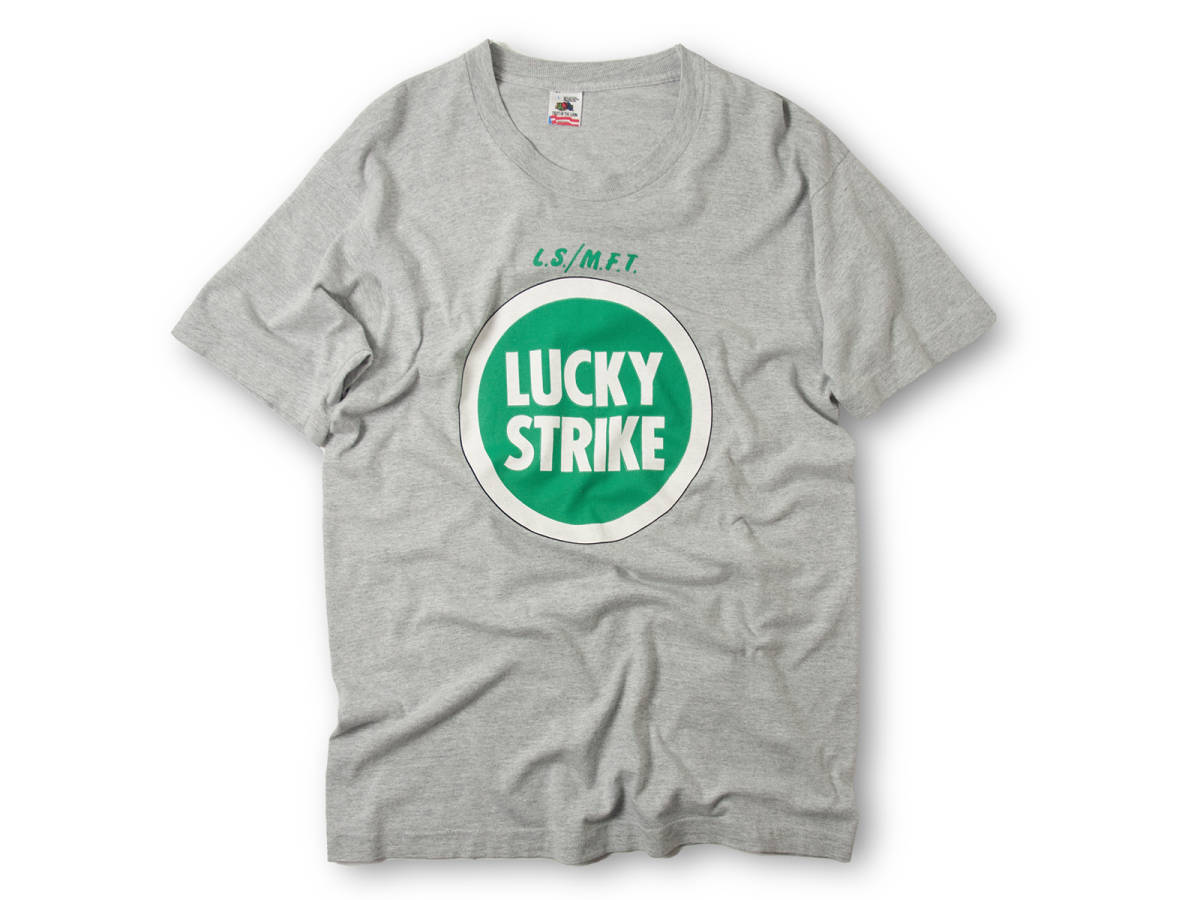 1990年代 ビンテージ アメリカ製 ラッキーストライク メンソール ロゴ Tシャツ