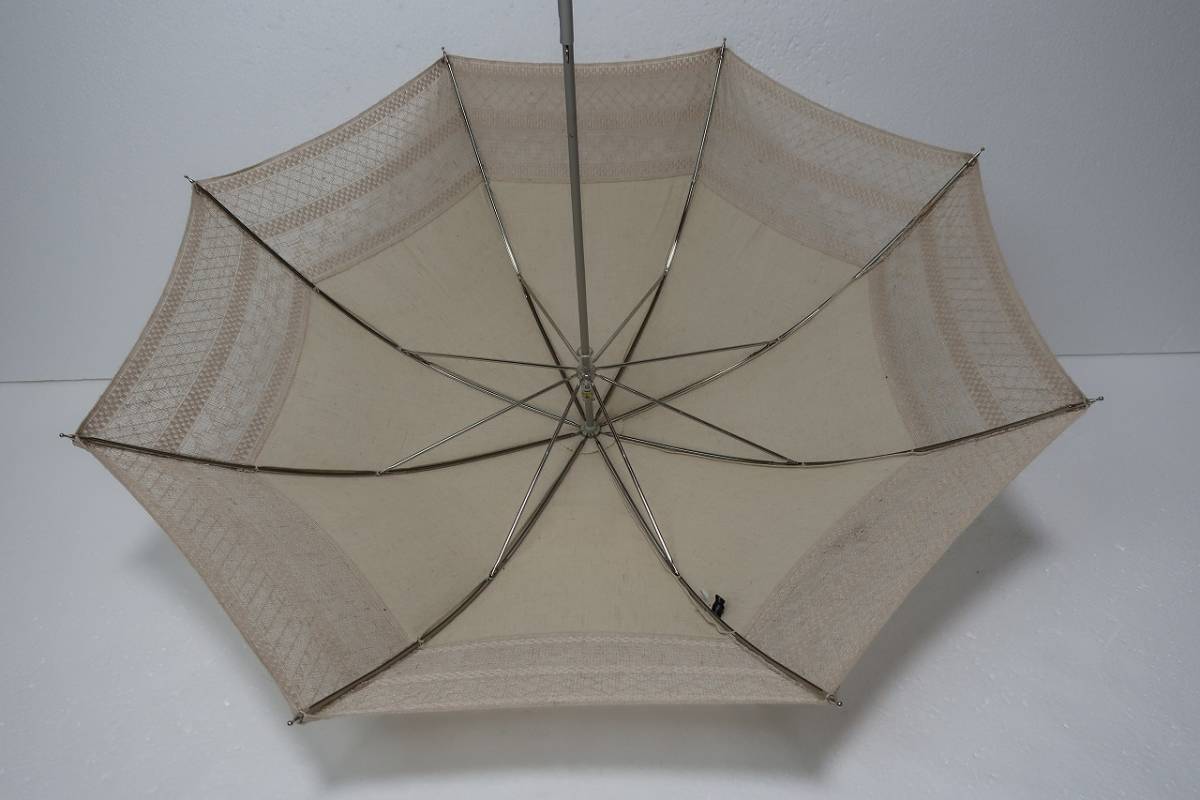  new goods moon bat made Comme Ca Du Mode COMME CA DU MODE flax . ultra-violet rays prevention processing high class parasol 1 beige group 