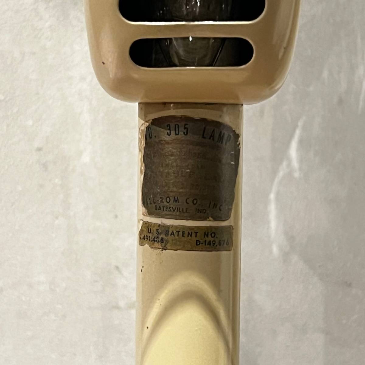 vintage ヴィンテージ Floor Lamp フロアランプ モダン ミッドセンチュリー 50s 60s Made in USA アメリカ製 インダストリアル 動作確認済_画像10