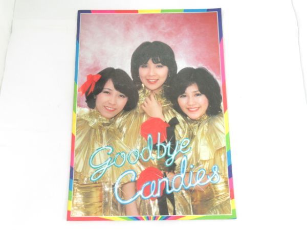 W 17-7 that time thing idol photoalbum Candies goodbye Candies final car ni bar size :36.3×25.7cm