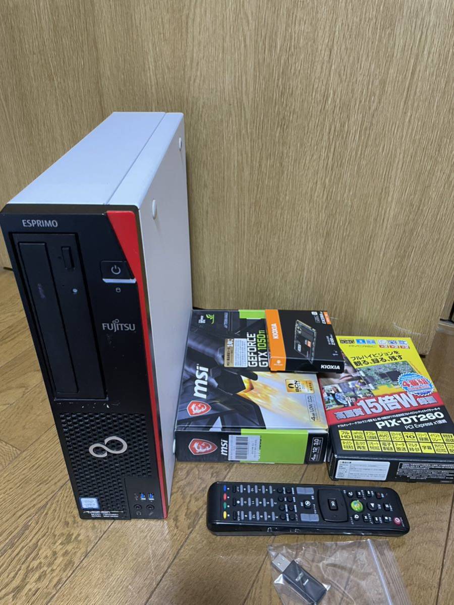 海外輸入】 i5-8500＆GTX-1050Ti搭載☆ゲーミングPC☆地デジ&BS