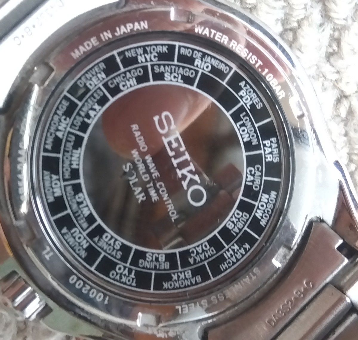 SEIKO BRIGHTZ ブライツ SAGA085 チタン製 電波ソーラー