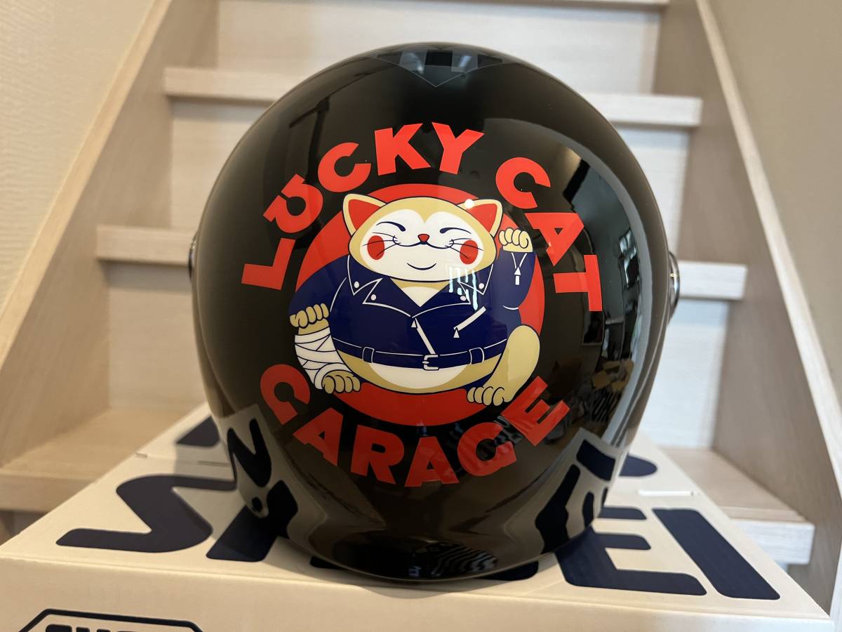 限定 Lサイズ ショウエイ グラムスター ザ・ラッキーキャットガレージ