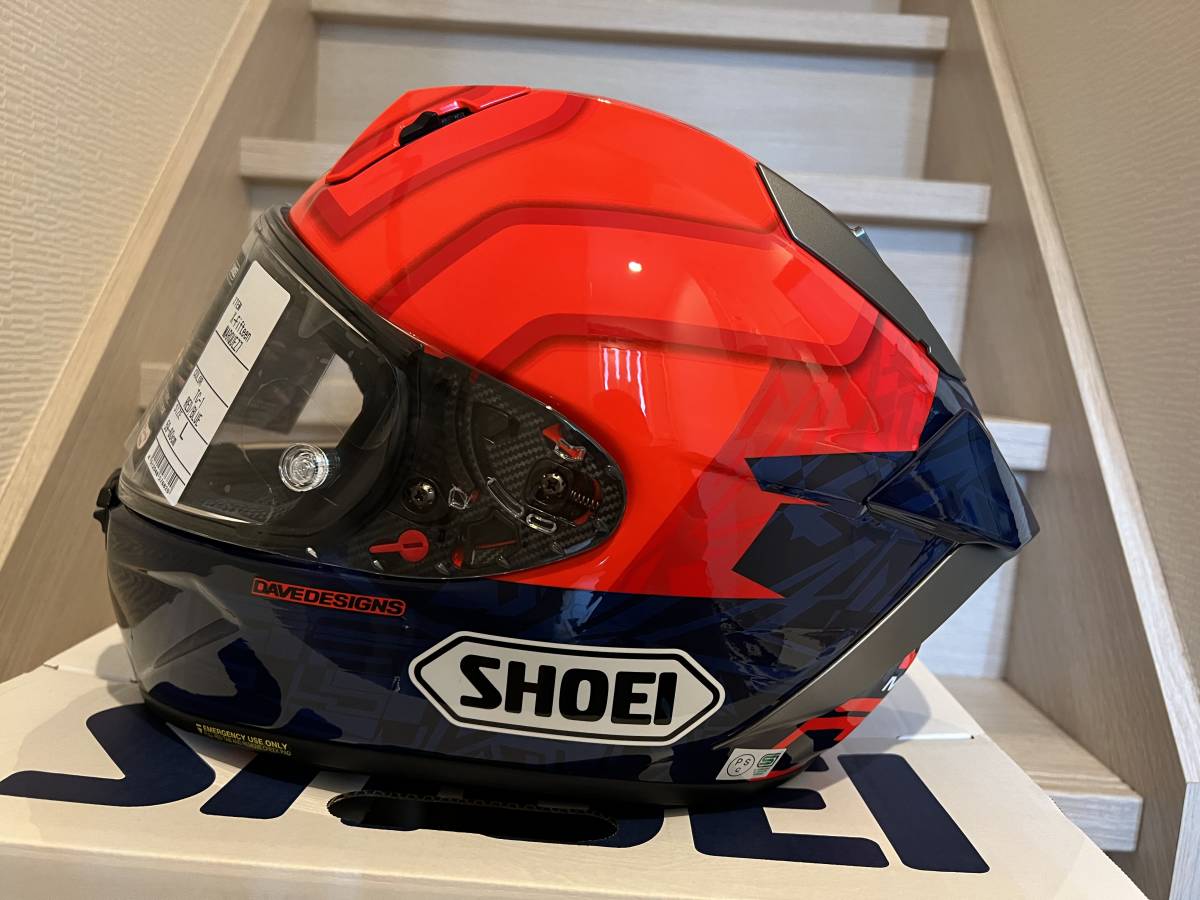 SHOEI ショウエイ X-Fifteen MARQUEZ 7 X-15 マルケス7 サイズ SHOEI ショウエイ X-Fifteen MARQUEZ 7 X-15 マルケス7 サイズ