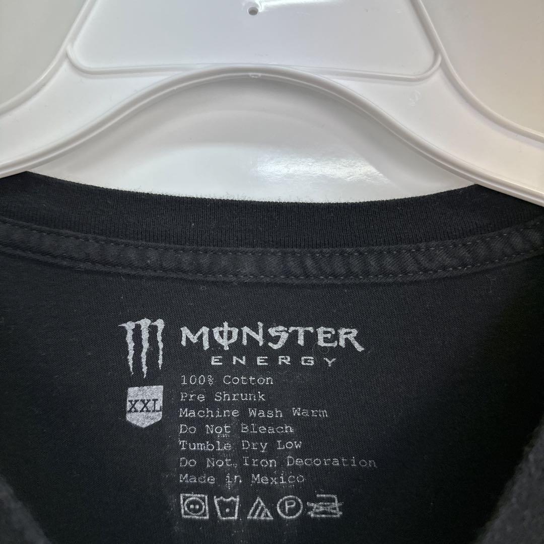 Monster モンスターエナジー プリントTシャツ ブラック ヴィンテージ_画像2
