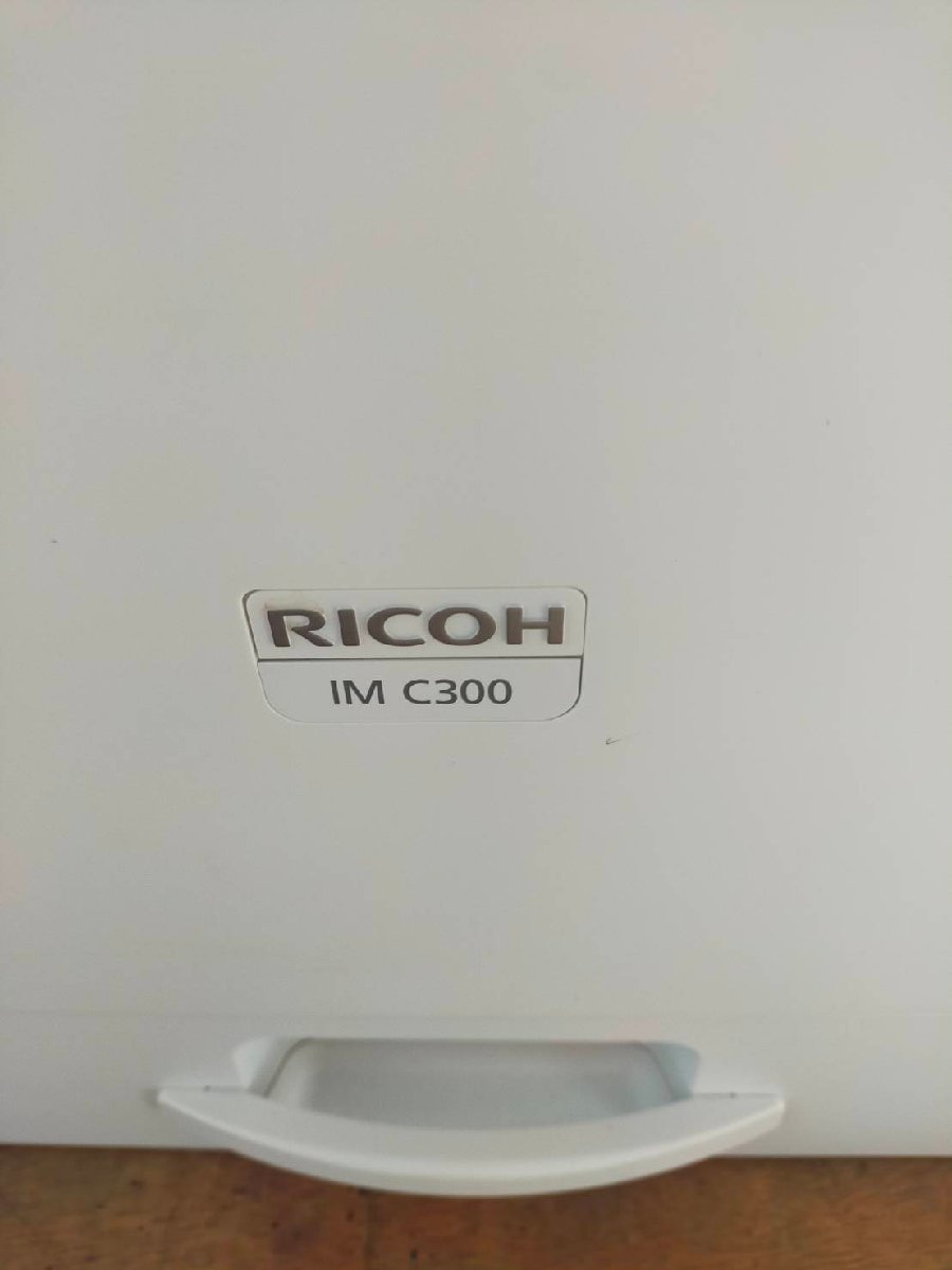 T■印字48021枚!/ Ricohリコー IM C300 SPF A4カラー複合機 コピー/FAX/プリンター/スキャナー/両面印刷 Wi-Fi対応/【C0710Z2BH】