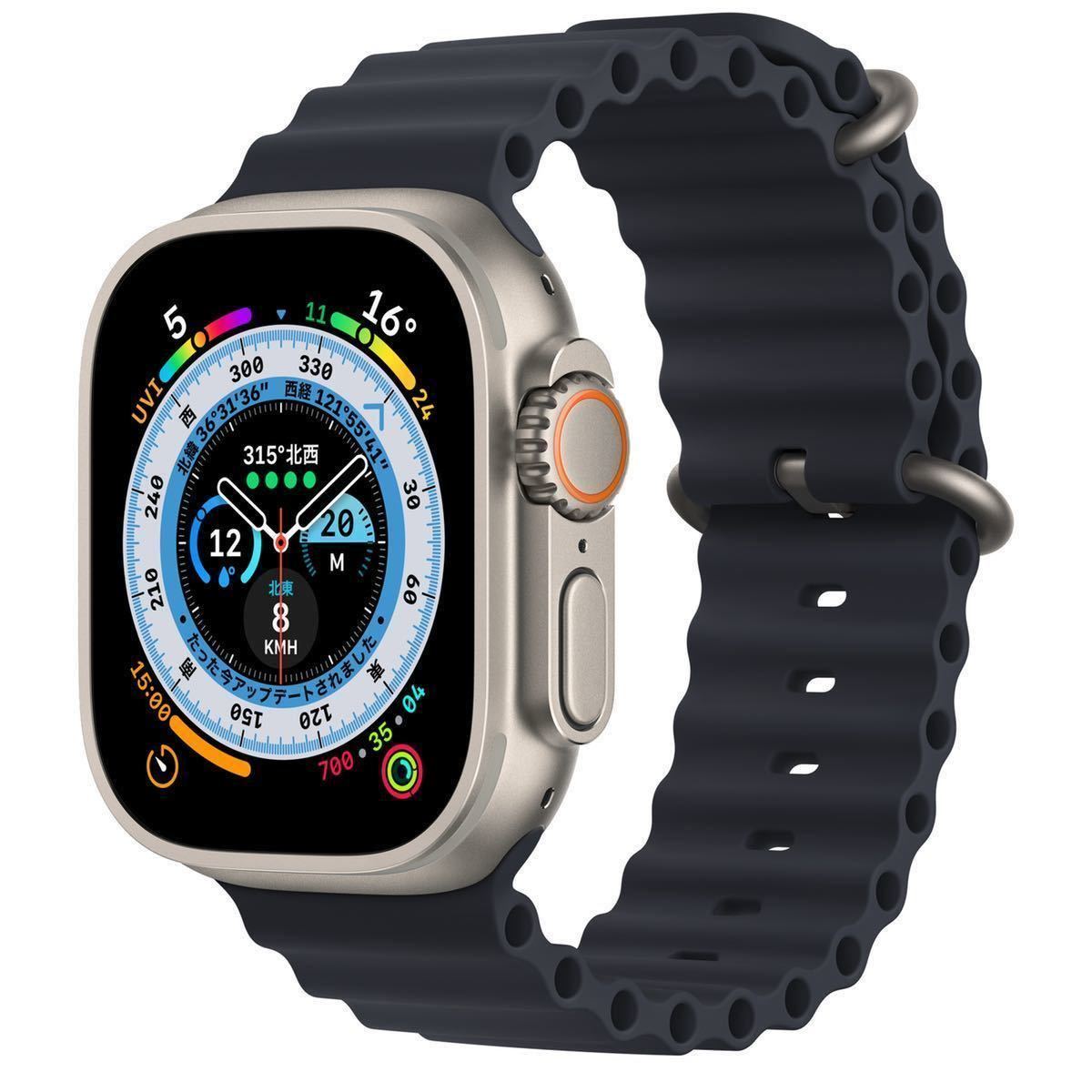 新品Apple Watch Ultra GPS Cell 49mm MQFK3J/Aチタニウムケース